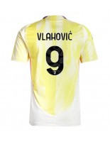 Juventus Dusan Vlahovic #9 Vieraspaita 2024-25 Lyhythihainen